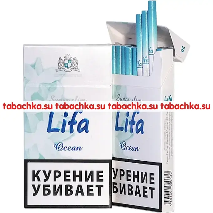 Сигареты Lifa Ocean Superslim Сигареты Lifa Ocean Superslim